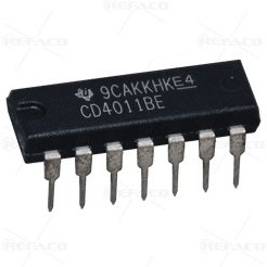 تصویر آی سی CD4011BE CD4011 IC