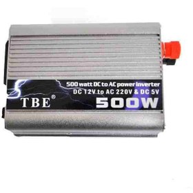 تصویر مبدل برق خودرو 500 وات Power Inverter TBE ا Power Inverter TBE 500 Watt Power Inverter TBE 500 Watt