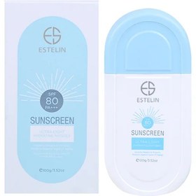 تصویر کرم ضدآفتاب استیلین SPF 80 روشن کننده و آبرسان 