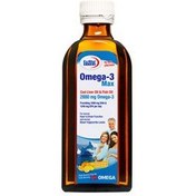 تصویر شربت امگا 3 مکس یوروویتال 200 میلی لیتر Eurho Vital Omega-3 Max 200 ml