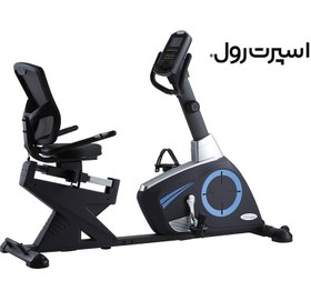 تصویر دوچرخه ثابت نشسته پشتی دار تایتان فیتنس Titan Fitness 95053 