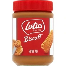 تصویر کرم بیسکویت بیسکوف لوتوس Lotus Biscoff حجم ۴۰۰ گرم 