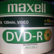 تصویر پک 5 تایی DVD Maxell دی وی دی ماکسل مکسل اورجینال اصلی 