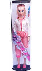 تصویر عروسک باربی بزرگ ۱۰۶ سانت با لباس اسپرت 