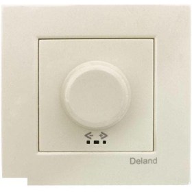 تصویر کلید دیمر دلند مدل DT03 رنگ سفید 