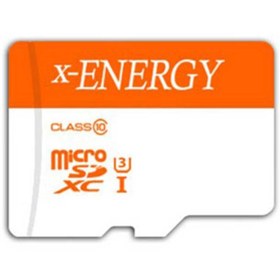 تصویر کارت حافظه microSDXC ایکس انرژی مدل IPM کلاس 10 استاندارد U3 سرعت 80MBps ظرفیت 64 گیگابایت 