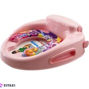 تصویر تبدیل توالت فرنگی تشک دار کودک 