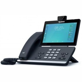 تصویر تلفن یالینک مدل T58W Pro با دوربین Yealink voip T58W Pro Phone With Camera