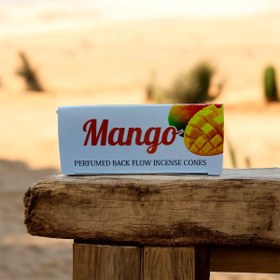 تصویر عود دست ساز آبشاری رایحه مانجو Mango برند دارشان Darshan MANGO