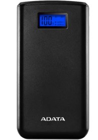 تصویر شارژر همراه (پاور بانک) 20000 میلی آمپر adata مدل s20000d power bank adata s20000d