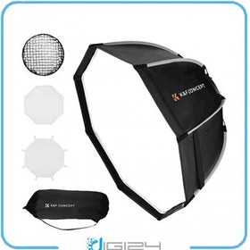 تصویر اکتاباکس کی اند اف سایز K&F Octagonal Softbox 90cm 