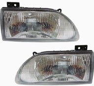 تصویر چراغ جلو پراید صبا برند جمع ساز 