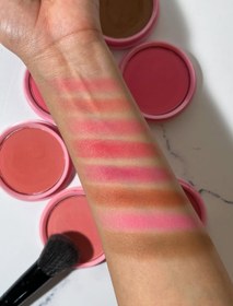 تصویر رژگونه پودری مهرونا - کد۱۵ 