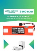 تصویر باتری و شارژر ROBOROCK Q8 MAX PRO COMPATIBLE BATTERY 6400MAH ROBOT VACUUM CLEANER Q8MPP52 05 ELECTROLL 