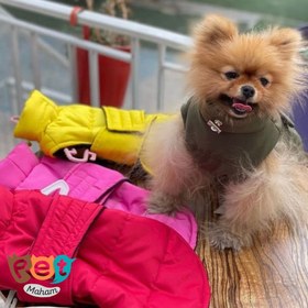 تصویر لباس سگ و گربه و جونده مدل پافر زمستانه بسیار گرم 