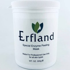 تصویر ماسک پیلینگ آنزیمی ارفلند ایتالیایی حجم 300 گرم Erfland Erfland Enzyme peeling mask 300gr