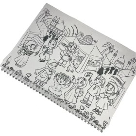 تصویر کتابچه رنگ آمیزی اربعین 