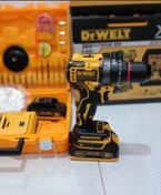 تصویر دریل شارژی دیوالت مدل Brushless 36V با موتور براشلس و سه نظام فلزی 