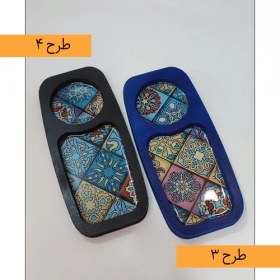 تصویر زیر ماگی رزینی زیر لیوانی رزینی