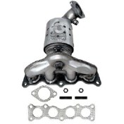 تصویر کاتالیزور سمت موتور هیوندای سانتافه 