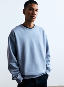 تصویر سویشرت آزاد و راحت برند H&M Relaxed Fit Sweatshirt