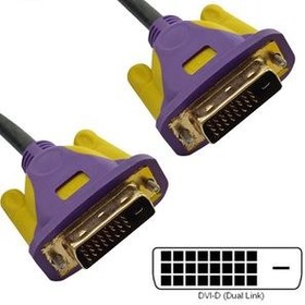 تصویر کابل DVI تی پی لینک مدل Dual Link طول 10 متر 