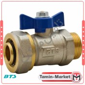 تصویر شیر کلکتوری کوپلی سایز 16*1/2 BTS 