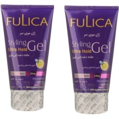 تصویر ژل مو فولیکا مدل Ultra Hold مناسب انواع مو حجم 150 میلی لیتر بسته 2 عددی 