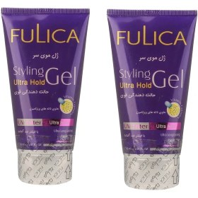 تصویر ژل مو فولیکا مدل Ultra Hold مناسب انواع مو حجم 150 میلی لیتر بسته 2 عددی 
