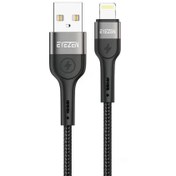 تصویر کابل تبدیل USB به لایتنینگ آیزن ( Eyezen ) مدل EC-7 Fast Charge طول 1 متر 