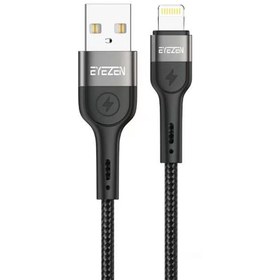 تصویر کابل تبدیل USB به لایتنینگ آیزن ( Eyezen ) مدل EC-7 Fast Charge طول 1 متر 