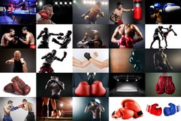 تصویر مجموعه 92 عکس با کیفیت شاتر استوک با موضوع بوکس 