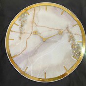 تصویر ساعت دیواری ا Marble clock Marble clock