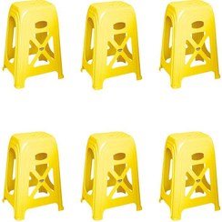 تصویر چهارپایه بلند ناصر مدل 1717 پلاستیکی 