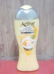 تصویر شامپو بدن کرمی وانیل و عسل 400 گرمی اکتیو Active Vanilla And Honey Creamy Body Shampoo 400g