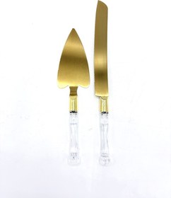 تصویر ست کارد کیک اکرولیک 407 