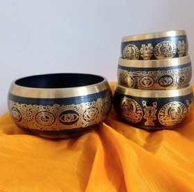 تصویر کاسه تبتی قطر ۱۲ 