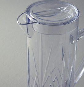 تصویر پارچ آب اکریلیک انگلیش هوم مدل Olivia سایز 1.5 لیتری شفاف Olivia Acrylic Jug 1,5 LT Transparent