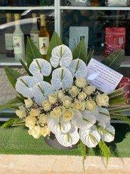 تصویر لاکچری باکس گرد ترحیم 