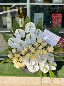 تصویر لاکچری باکس گرد ترحیم 