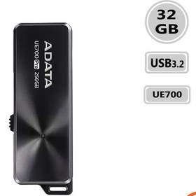 تصویر فلش مموری ای دیتا مدل UE700 Pro ظرفیت 32 گیگابایت ا Adata UE700 32g flash drive Adata UE700 32g flash drive