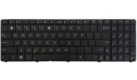 تصویر کیبرد لپ تاپ ایسوس K52-K53-N61 مشکی-با فریم Keyboard Laptop Asus K5