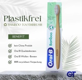 تصویر مسواک بامبو اورال بی Oral-B Bamboo Manual Toothbrush