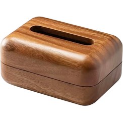 تصویر جا دستمال کاغذی چوبی کد 003 