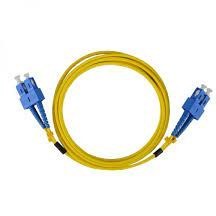 تصویر پچ کردفیبر نوری سینگل مود/APC/UPC/SC/SC/SX/1M PATCH CORD FIBRE OPTICE SC/SC/SM/SX/DC