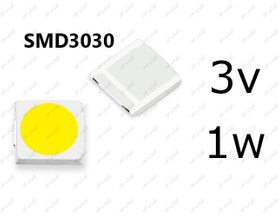 تصویر چیپ SMD 3030 اس ام دی 1 وات ۳ ولت 