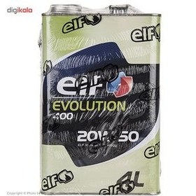 تصویر روغن موتور الف 20W50 sl حجم چهار لیتر Evolution 400(اصلی) 