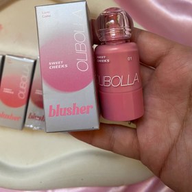 تصویر رژگونه مایع دکمه ای - 05 