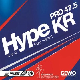 تصویر رویه راکت هایپ KR47.5 Gewo Table Tennis Blade Model Hype KR Pro 47.5