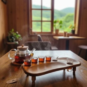 تصویر سینی مزه چایی 